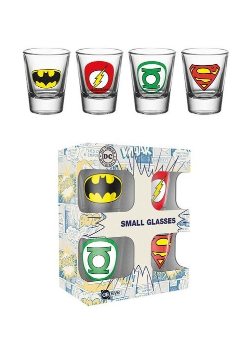 Vasos de Chupito DC comics - Tazas y Vasos Frikis