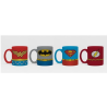 Tazas Expreso Uniformes DC Comics - Tazas y Vasos Frikis