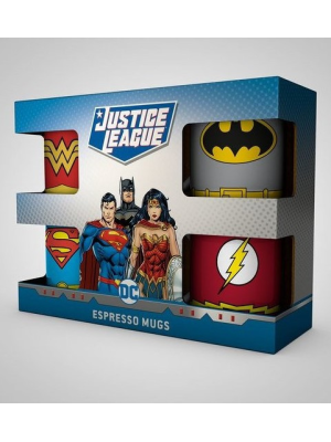Tazas Expreso Uniformes DC Comics - Tazas y Vasos Frikis