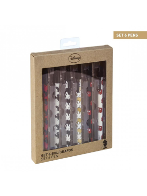 Comprar Boligrafos Mickey x 6 - PapelerÃ­a Friki
