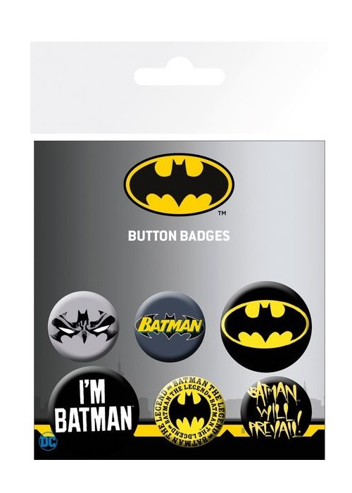 6 Chapas Batman DC Comics
