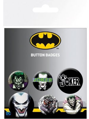 6 Chapas Joker DC Comics - ZONA FRIKI