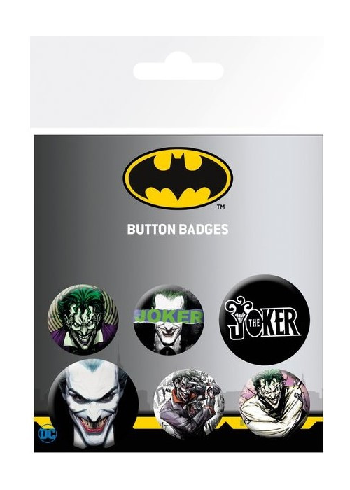 6 Chapas Joker DC Comics - ZONA FRIKI
