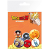 6 Chapas Dragon Ball