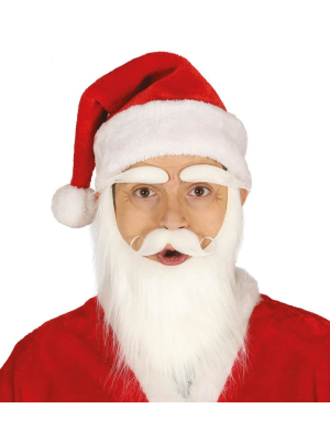Gorro Papa Noel Lujo - Complementos Navideños