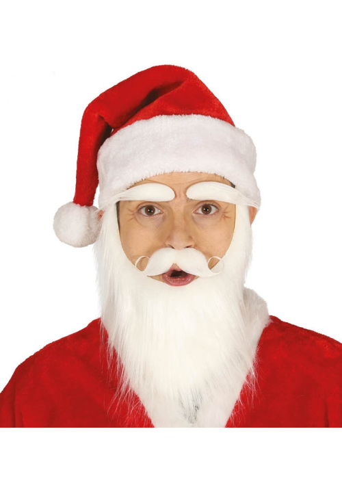 Gorro Papa Noel Lujo - Complementos Navideños
