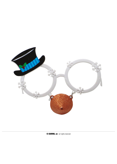 Gafas Muñeco de Nieve - Gafas para Cotillon