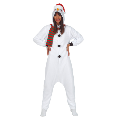 Disfraz de Muñeco de Nieve Pijama