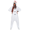 Disfraz de Muñeco de Nieve Pijama - Disfraces Navideños Adultos