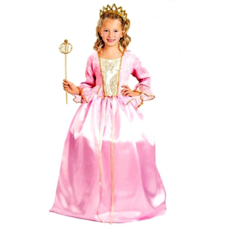Disfraz de Princesa Rosa Niña - Disfraces de Princesas para Niñas