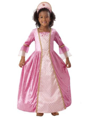 Disfraz de Princesa Rosa Infantil - Disfraces de Princesas para Niñas