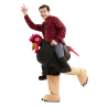 Disfraz de Gallo Exibicionista a Hombros