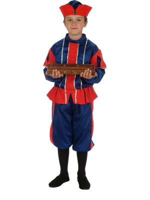 Mozorro Orri baten boy Blue Seme-alabak