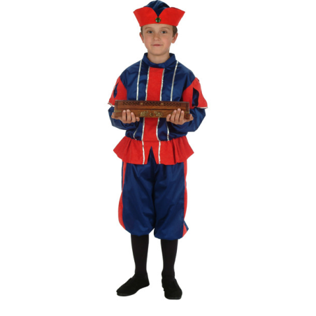 Mozorro Orri baten boy Blue Seme-alabak