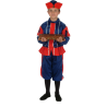 Disfraz de Paje Azul Infantil - Disfraces Navideños para Niños