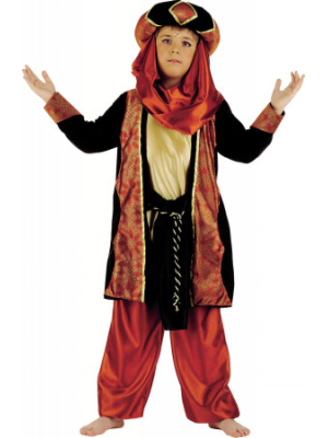Disfraz de Arabe Marron Infantil - Disfraces de Arabe para Niño