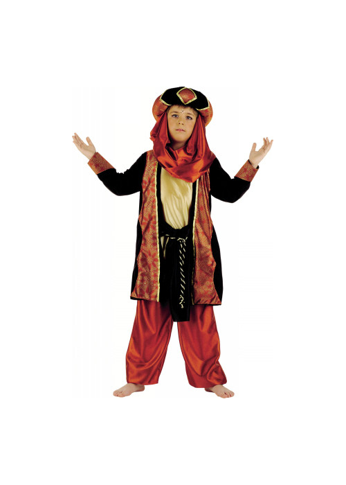 Disfraz de Arabe Marron Infantil - Disfraces de Arabe para Niño
