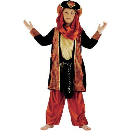 Disfraz de Arabe Marron Infantil - Disfraces de Arabe para Niño