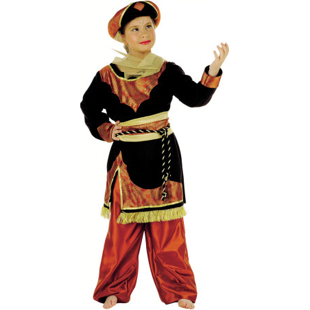 Disfraz de Arabe Marron Infantil - Disfraces de Arabe para Niña