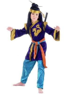 Disfraz de Samurai Infantil - Disfraces Orientales para Niños