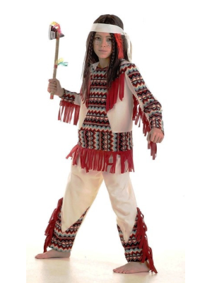 Disfraz de Indio Flecos Infantil. - Disfraces de Indios Infantiles