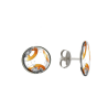Pendientes Droide Naranja