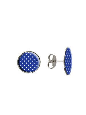 Pendientes Corbata Granate
