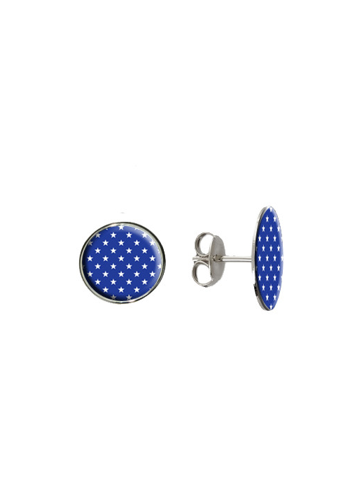 Pendientes Corbata Granate