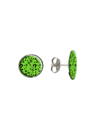 Pendientes Corbata Granate