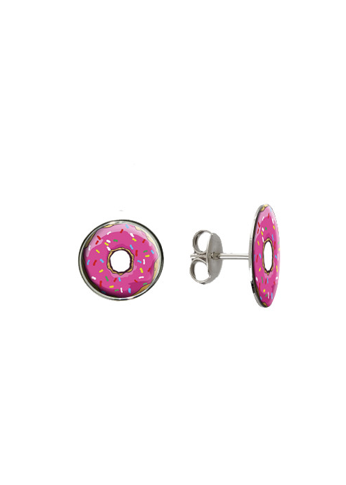 Pendientes Rosquilla - Bisuteria Friki