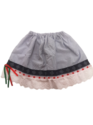 Falda Mil Rayas Bebe - Trajes Vascos Bebe