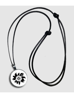 Colgante Eguzkilore Negro - Colgantes, Pulseras y Pendientes