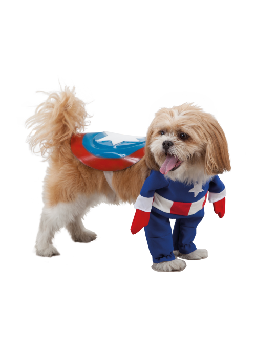 Disfraz de Super Heroe America para Mascota - DISFRACES PARA PERROS
