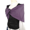Pañuelo Casera Grande Morado Oscuro - TRAJES REGIONALES