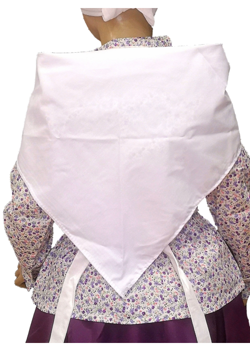 Pañuelo Casera Pequeño Blanco - Pañuelos Trajes Regionales