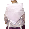 Pañuelo Casera Pequeño Blanco - Pañuelos Trajes Regionales