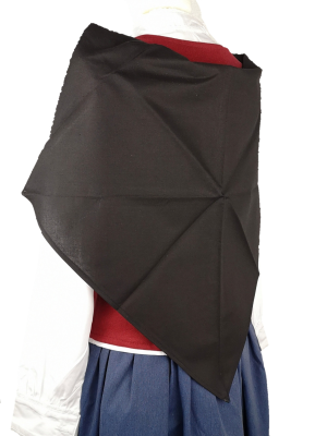 Pañuelo Casera Grande Negro - TRAJES REGIONALES
