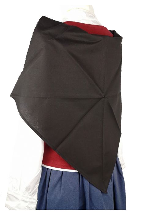 Pañuelo Casera Grande Negro - TRAJES REGIONALES