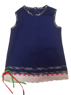 Vestido Arrantzale Mahon Bebe - Trajes Vascos Bebe