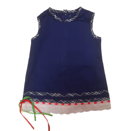Vestido Arrantzale Mahon Bebe - Trajes Vascos Bebe