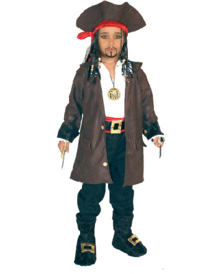 Comprar Disfraz de Pirata Caribeño Infantil - Disfraces de Piratas para Niños