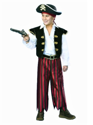 Comprar Disfraz de Pirata Rayas deluxe infantil - Disfraces de Piratas para Niños