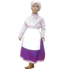 Conjunto Casera infantil Morado Claro Laida - Trajes Neska - Baserritarra Niña
