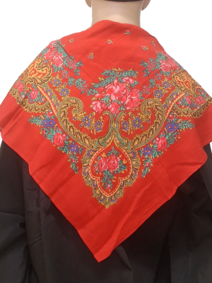 Pañuelo Portugues Rojo - Pañuelos y Delantales Regionales