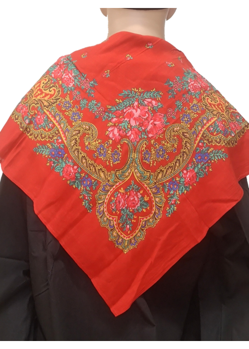 Pañuelo Portugues Rojo - Pañuelos y Delantales Regionales