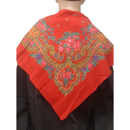 Pañuelo Portugues Rojo - Pañuelos y Delantales Regionales