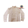 Camisa Casera Mujer con Puntillas Beige - TRAJES REGIONALES