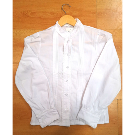 Blusa Casera Blanca Mujer Txindoki - TRAJES REGIONALES