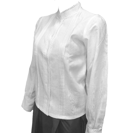 Blusa Casera Blanca Mujer Txindoki - TRAJES REGIONALES