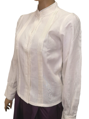 Blusa Casera Beige Mujer Txindoki - TRAJES REGIONALES